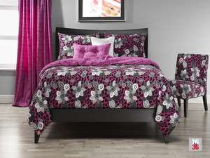   Leopard Floral Contemporary SIS Bed in a Bag Set Choose Size  