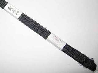 Sageo A2 Fine Weave Japanese Sword Tsuba Saya BLACK  