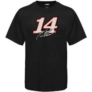 14 Tony Stewart Black Engine Roar T shirt:  Sports 