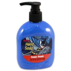  Batman Power Punch Hand Soap 7.5 Fl Oz Beauty