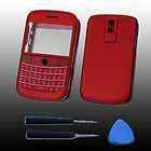 Red Full Housing Faceplate Battery Cover Case For Blackberry Bold 9000