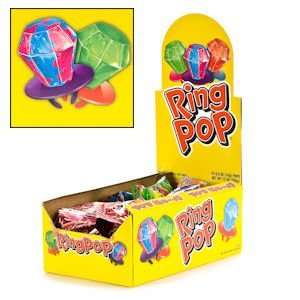 ORIGINAL RING POP. Assorted flavors. Individually wrapped. (24pcs per 