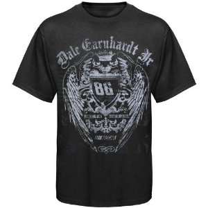    Dale Earnhardt Jr. Black Monarchy T shirt: Sports & Outdoors