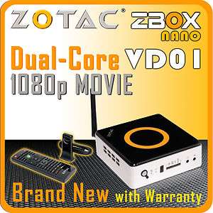   nano VD01 VIA Nano X2 U4025 Dual Core 1.2G VIA Chrome9 Mini PC  