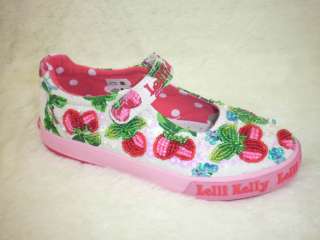 Lelli Kelly 2011 Strawberry Dolly Shoes EU 26 33  