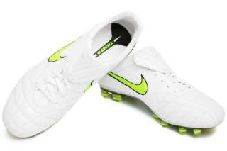Nike Tiempo Legend Elite FG Firm Ground Mens Soccer Cleat White Shoes 