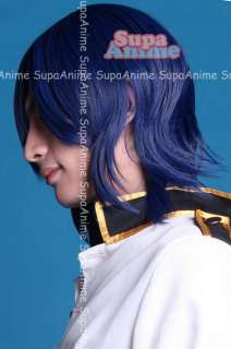 Cosplay Wig 35cm Dark Blue Gurren Lagann Simon★  