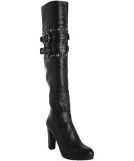 Stuart Weitzman black calf Carnaby over the knee boots  BLUEFLY up 