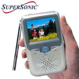  with the 2.5 TFT LCD color television from Supersonic®: Electronics