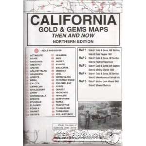  California Gold and Gem Maps Northern Edition Electronics