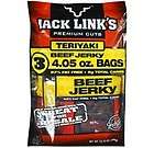 Jack Links Jacks Teriyaki Beef Jerky Jerkey 3 Bags