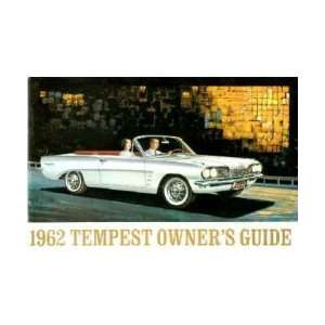  1962 PONTIAC TEMPEST Owners Manual User Guide: Automotive