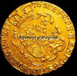 HISTORICAL! 1776 GREAT BRITAIN GOLD GUINEA of GEORGE III!  
