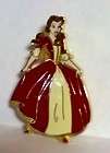 Disney 2002 Belle Beauty & Beast Red Dress Pin #G15XF
