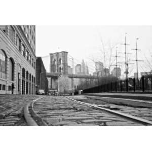  New York, Brooklyn Bridge   Peel and Stick Wall Decal by 