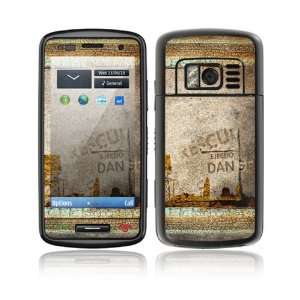 Nokia C6 01 Decal Skin Sticker   Danger