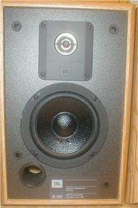 JBL 2500 Series Speakers Bookshelf WoodGrain Pair w/ removable black 