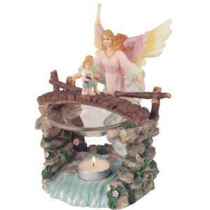  Oil Burner Guardian Angel Polyresin Collectible Decoration 