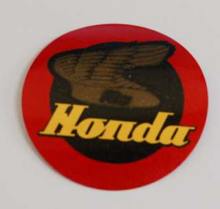 Vintage Motorcycle Honda Sticker (e547)  