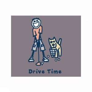  LIFE IS GOOD DRIVE TIME TEE SHIRT   MENS: Sports 