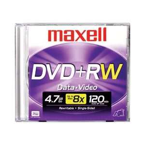   DVD+RW 4.7GB 4X (SINGLE) (Memory & Blank Media / Optical CD & DVD