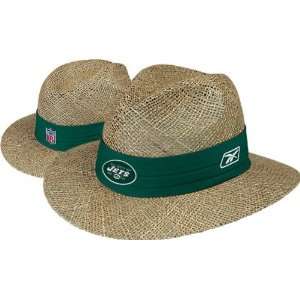 New York Jets Pre Season Coachs Straw Hat  Sports 