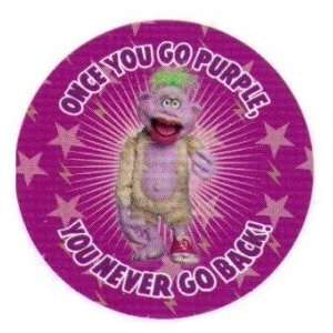   Jeff Dunham Once You Go Purple You Never Go Back Button JB3975: Toys
