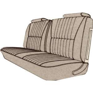  SEAT CVR FRONT BENCH CUTLASS 77 BLACK: Automotive