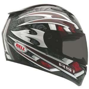  Bell RS 1 Motorcycle Helmet Medium Cataclysm Red 