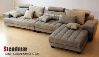 127686153 S150b 5pc New Modern Microfiber Sectional Sofa Set Ebay 
