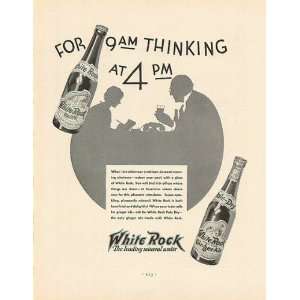  White Rock Mineral Water Ad from May 1932