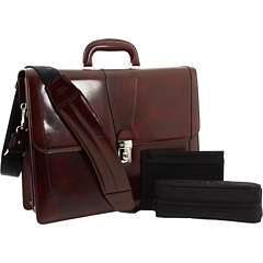 Bosca Old Leather Collection   Double Gusset Briefcase   Zappos 