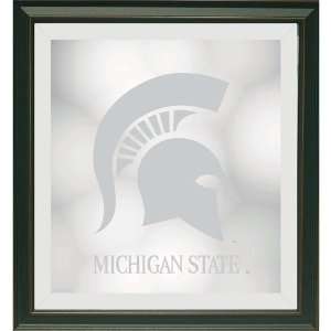   State Spartans Framed Wall Mirror from Zameks: Sports & Outdoors