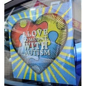  I Love Someone with Autism   Sun Shade Baby