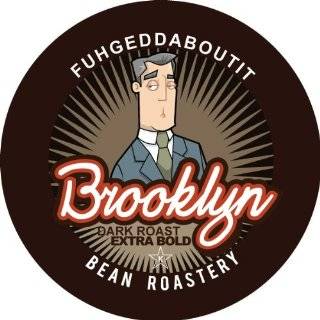 Brooklyn Bean Roastery Coffee, Fuhgeddaboudit, Single Serve Cup for 