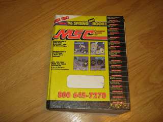 1996 Spring Big Book MSC Industrial Supply Co. Catalog  