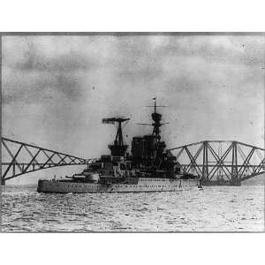   Cruiser,RENOWN,Forth Bridge,North Sea sweep,1917