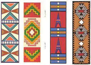 12 North American Indian Designs Bookmarks! 9780486299716  