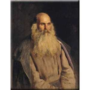 Study of an Old Man 23x30 Streched Canvas Art by Repin, Ilya  