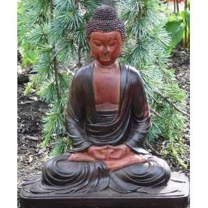  Meditating Buddha Statue 11 1/2 Inch High