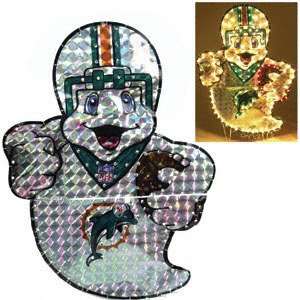 Miami Dolphins 44 Halloween Ghost Lawn Figure:  Sports 