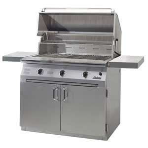  Solaire 42 Inch Infra Red Gas Grill on Refrigerated Cart 