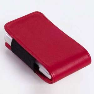  Large Leather iPod / Cell Phone Holder Color: Bridle Red 