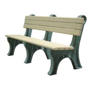  Park Classic Backed Bench Patio, Lawn & Garden