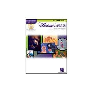  Disney Greats Softcover with CD for Clarinet Instrumental 
