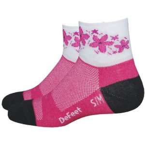  DeFeet Pink Passion womens socks, pink   5 8 Sports 