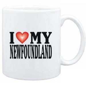  Mug White  I LOVE Newfoundland  Dogs: Sports & Outdoors