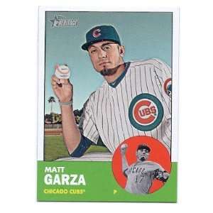  2012 Topps Heritage #175 Matt Garza Chicago Cubs: Sports 