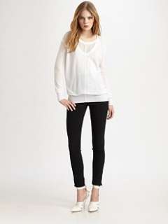 Alexander Wang   Double Layer Mesh Pullover