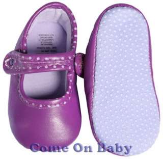 Newborn Infant Girls Baby Mary Jane Crib Shoes 0 6m US2  